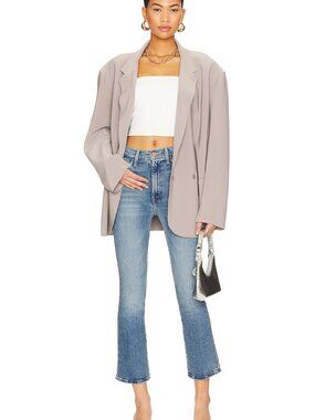 NWT MOTHER The Hustler Ankle Jeans Scenic Route High Rise Flare 26